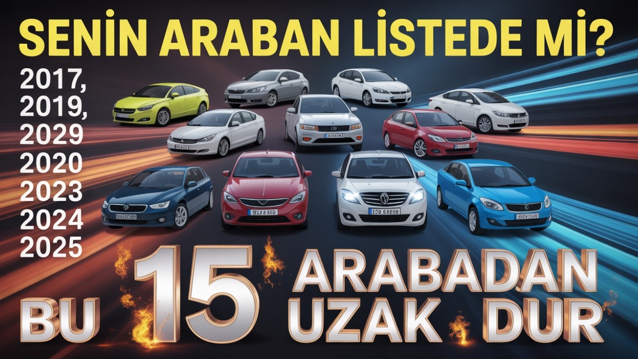 Aldıktan Sonra Keşke Dememek İçin Bu 15 Arabadan Uzak Durun