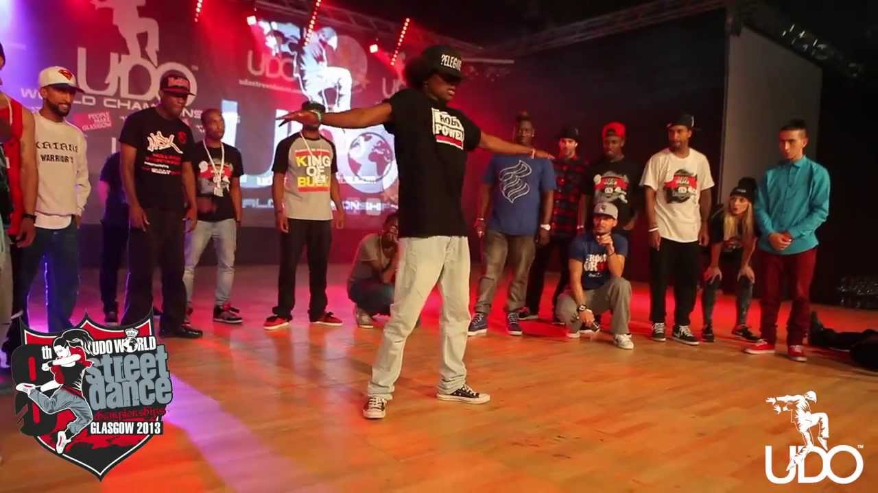 JUNBOX judge DEMO at UDO Street Dance Championship 2013 Glasgow