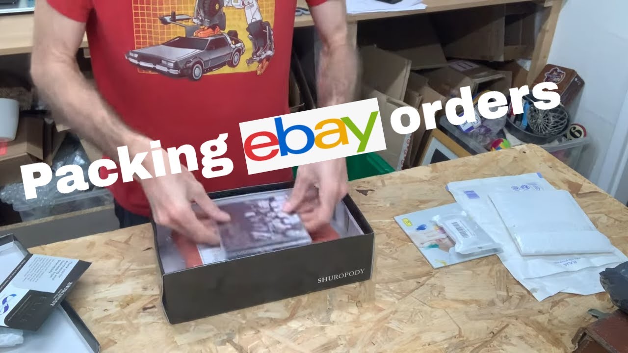 How I pick and pack my eBay orders