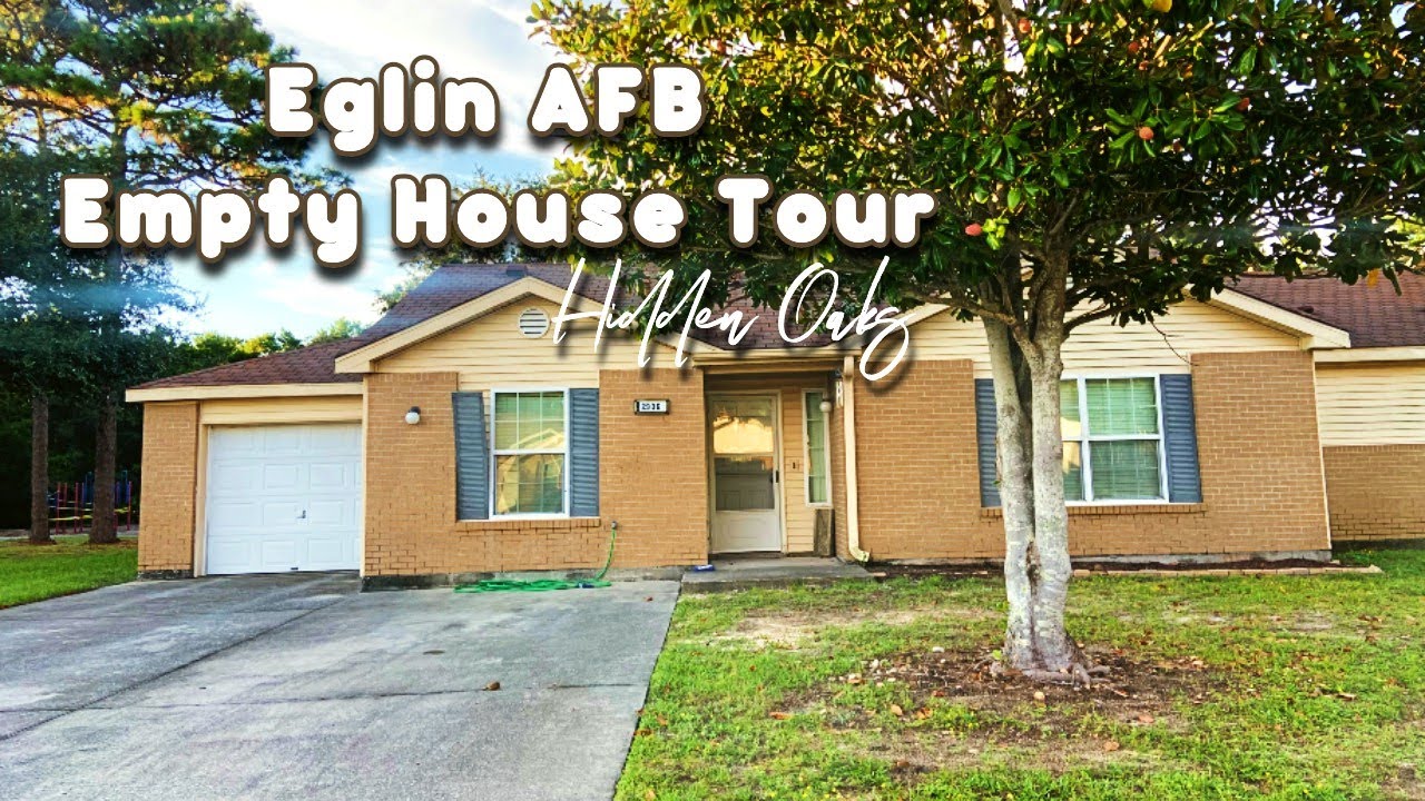 Empty House Tour//Eglin AFB Hidden Oaks