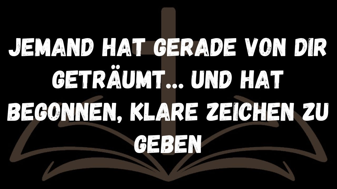 Jemand hat gerade von dir geträumt… und hat begonnen, klare Zeichen zu geben  Botschaften der Engel