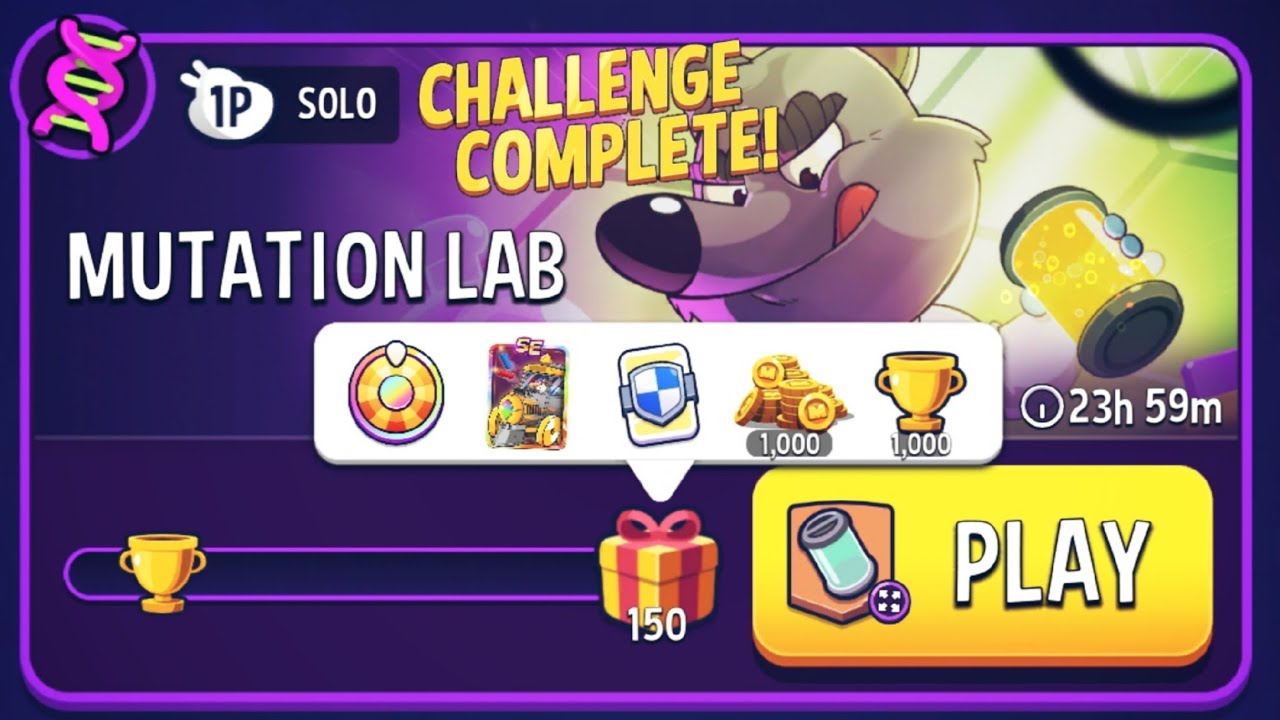 solo challenge mutation lab match masters mutation lab today solo challenge.