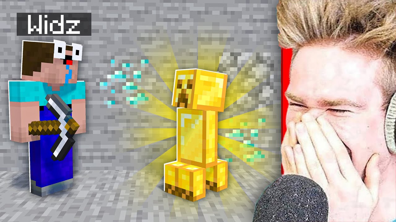 ZŁOTY CREEPER TROLL na WIDZU XD | Minecraft Extreme