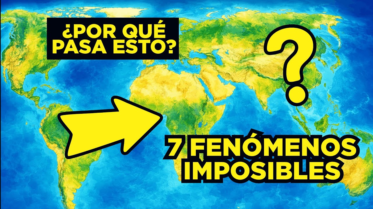 La NATURALEZA Se Volvió LOCA: 7 Fenómenos Geográficos IMPOSIBLES Pero REALES