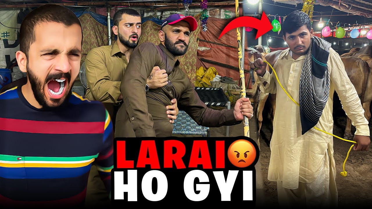 Mandi main Larai ho gai😑Qurbani nai ly saky..😭