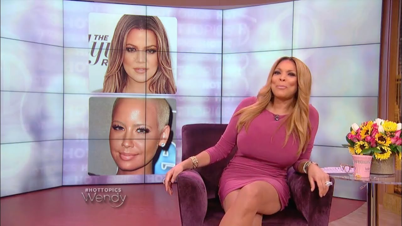 Amber Rose vs. Khloe Kardashian | The Wendy Williams Show SE6 EP101 - Geraldo Rivera, Leeza Gibbons