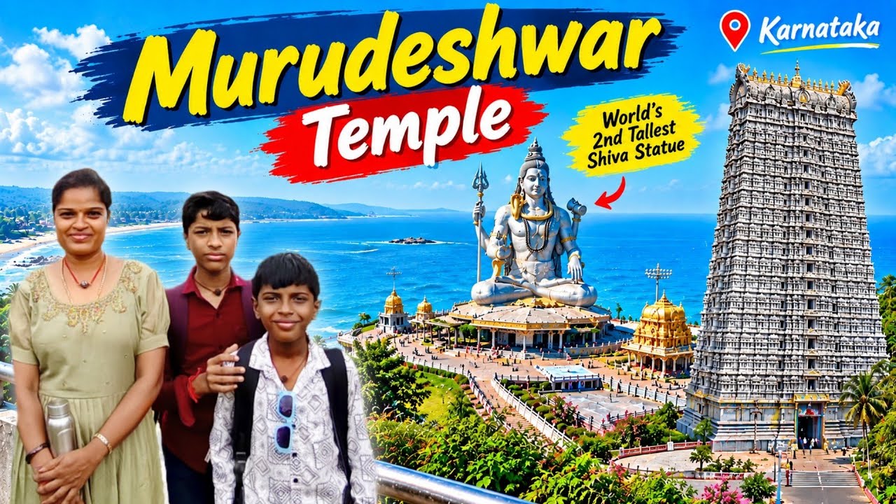 முருடேஸ்வர் தரிசனம் | Murudeshwar Complete Travel Guide |  Karnataka Temple Tour | #murudeswar