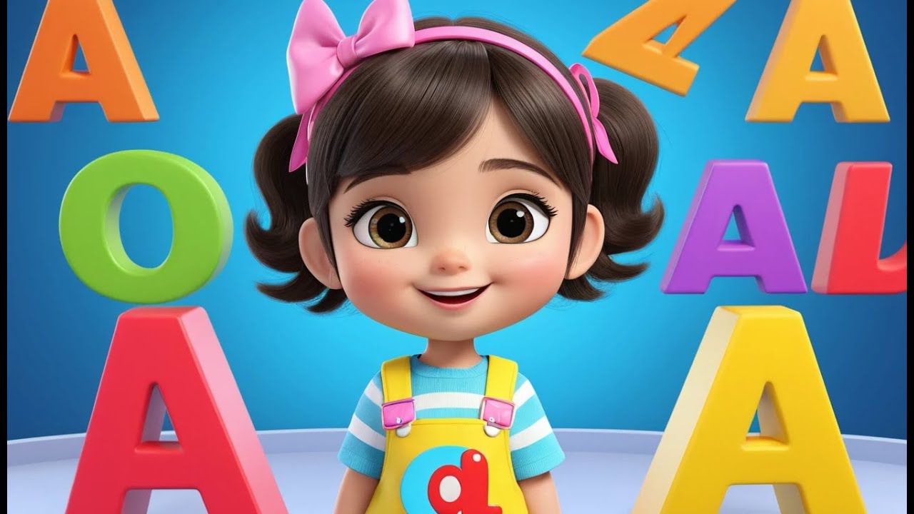 ABC Song with Cute Friends | Learn Alphabet & Fun Kids Rhyme
