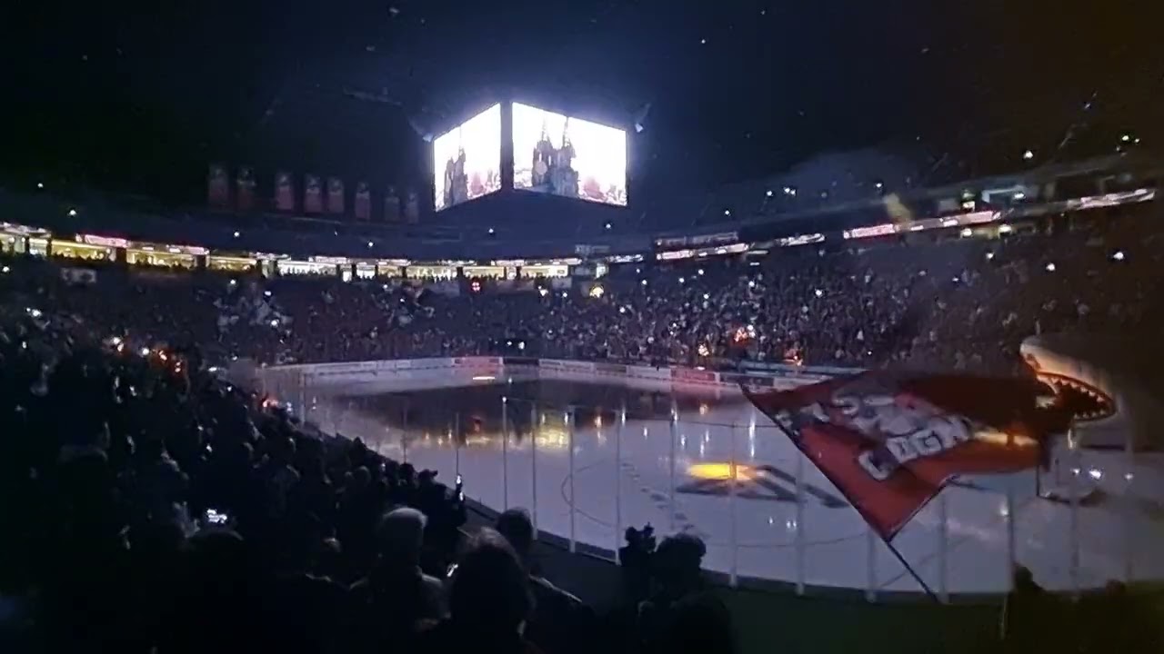 KEC Die Haie vs Eisbären Berlin 01.11.22 komplette EinlaufShow incl. IDN Choreo 4k
