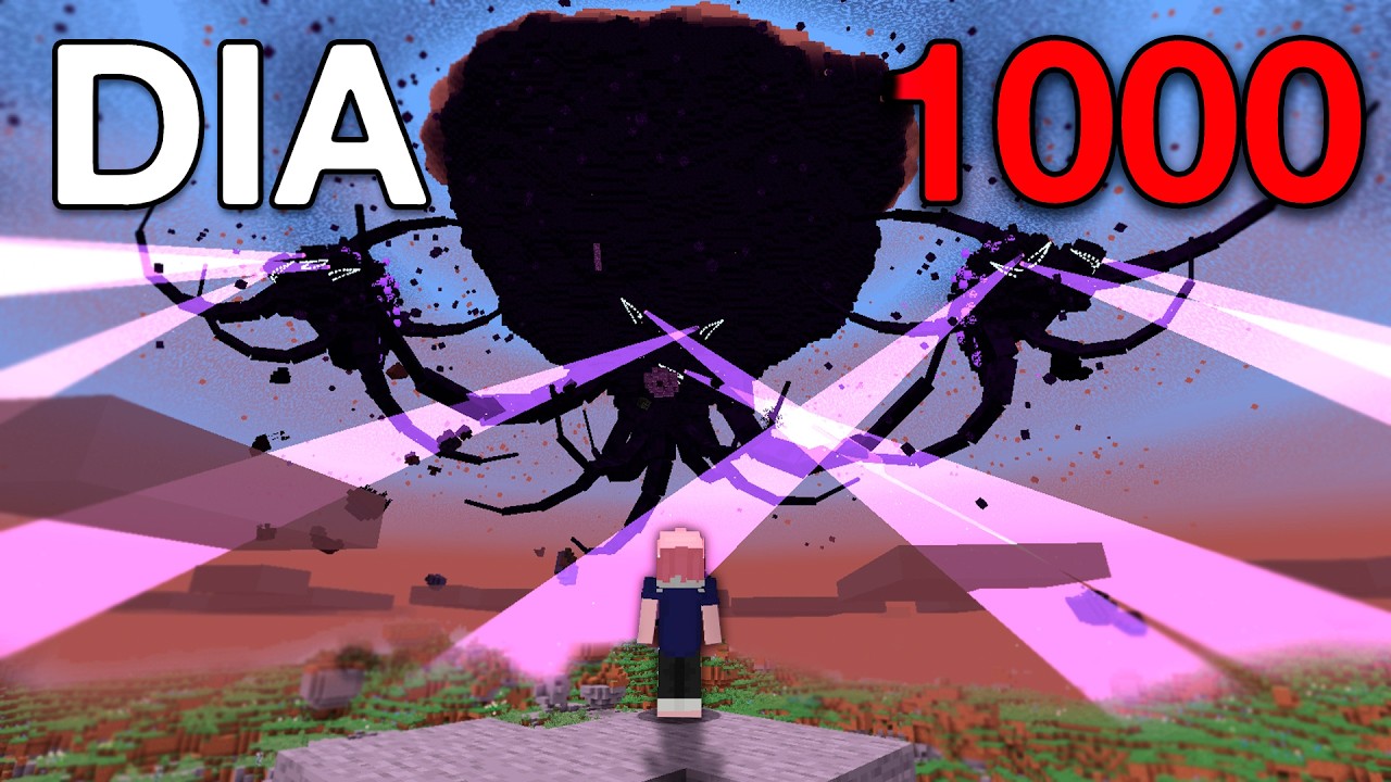 É possível SOBREVIVER ao WITHER STORM no DIA 1000?