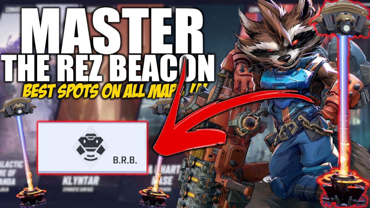 Marvel Rivals | BEST Rocket Raccoon Rez Beacon GOD Spots *EVERY MAP* (Ultimate Guide)&ndash;Stop Throwing!