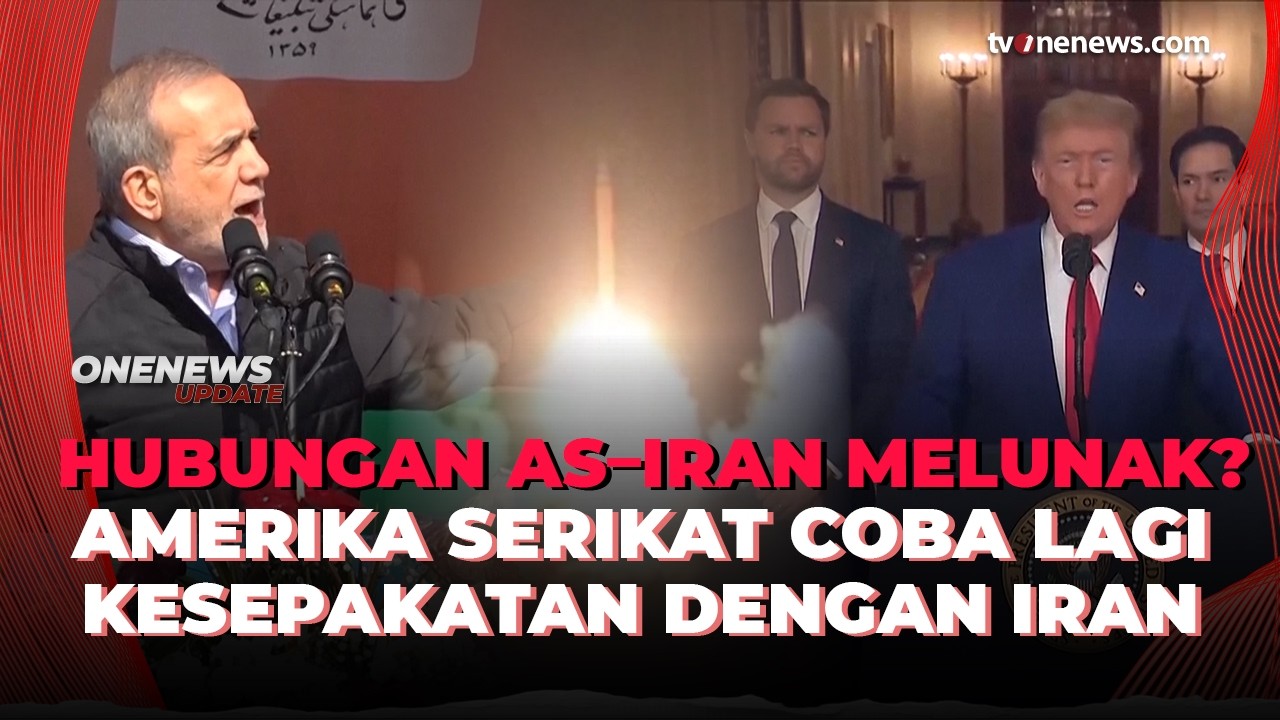 AS Kembali Buka Peluang Kesepakatan Nuklir dengan Iran di Tengah Ancaman Militer | OneNews Update