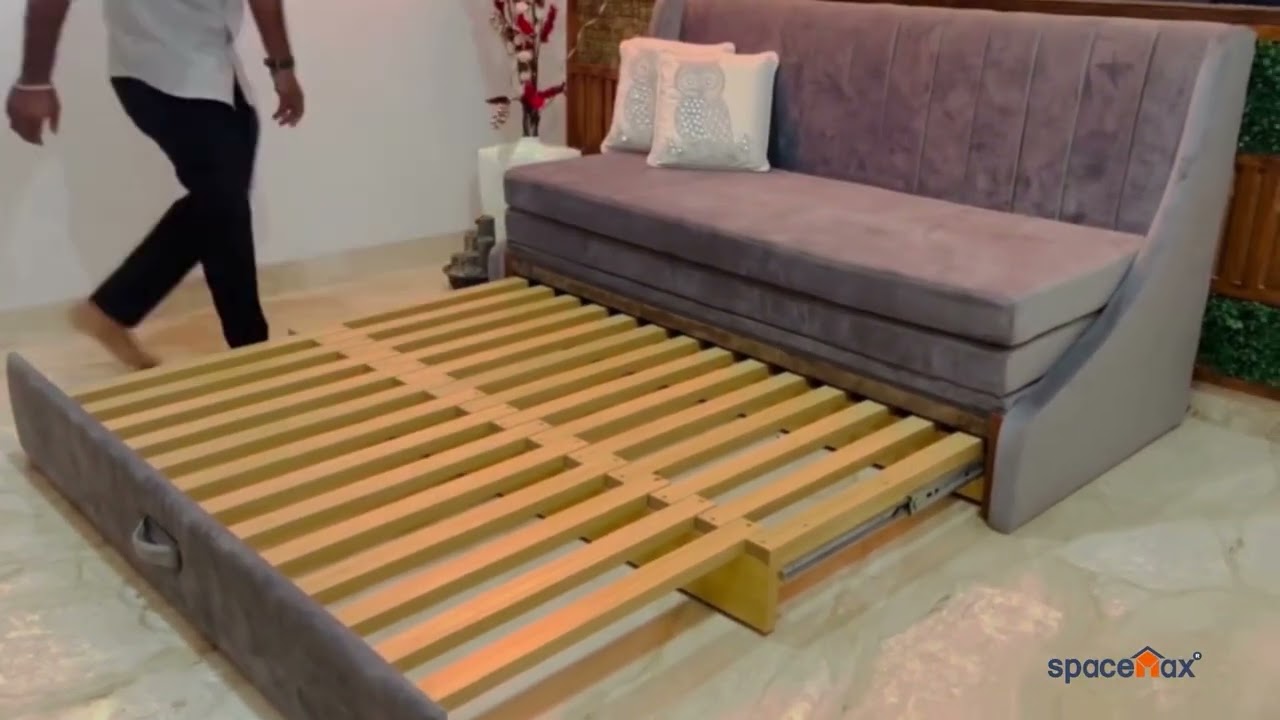 All Types of Sofa Cum Bed ! Foam, Steel & Wooden Base Sofa Cum Bed Designs!