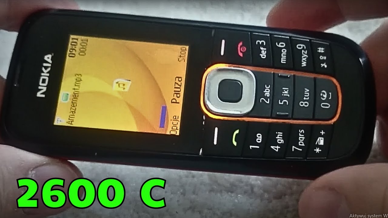 Nokia 2600 Classic &ndash; Recenzja, Dzwonki, Demontaż (2008)