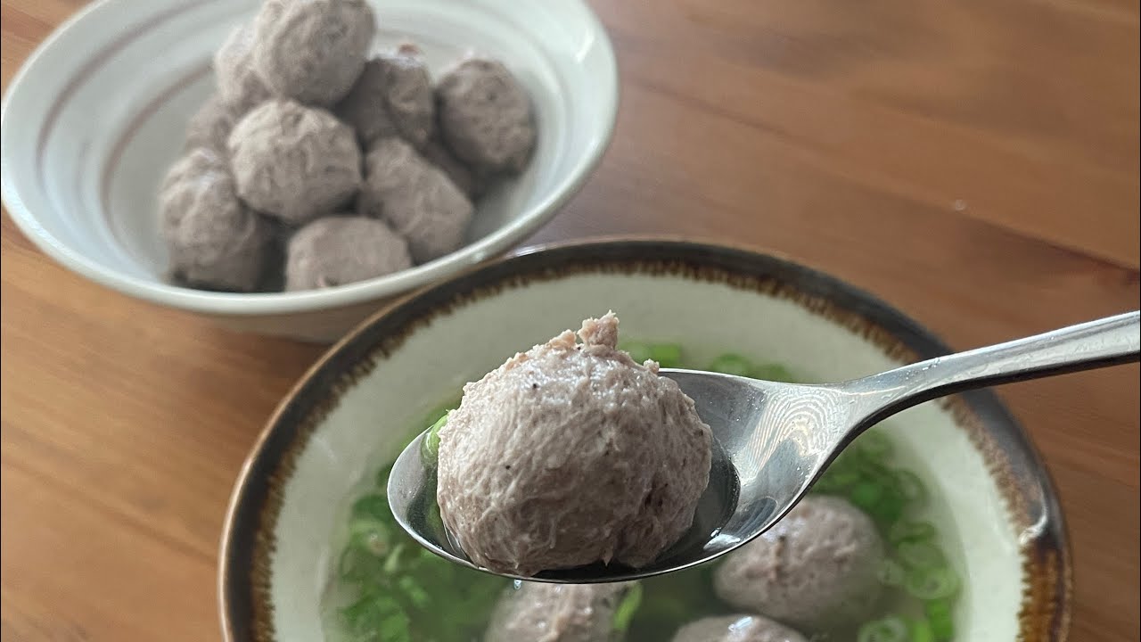 在家做牛丸 - Homemade Beef Balls Recipe | 簡單做出彈牙牛丸~ #自製 #簡易食譜 #牛丸