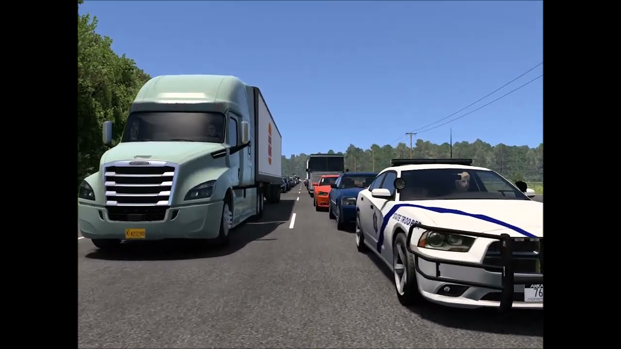 ATS Mod | Real AI traffic engine and horn sounds in the Sound Fixes Pack for 1.55