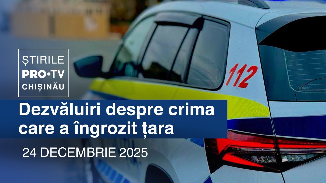 Știrile PRO TV (ORA 20:00) | DEZVĂLUIRI DESPRE CRIMA CARE A &Icirc;NGROZIT ȚARA | Moldova 
