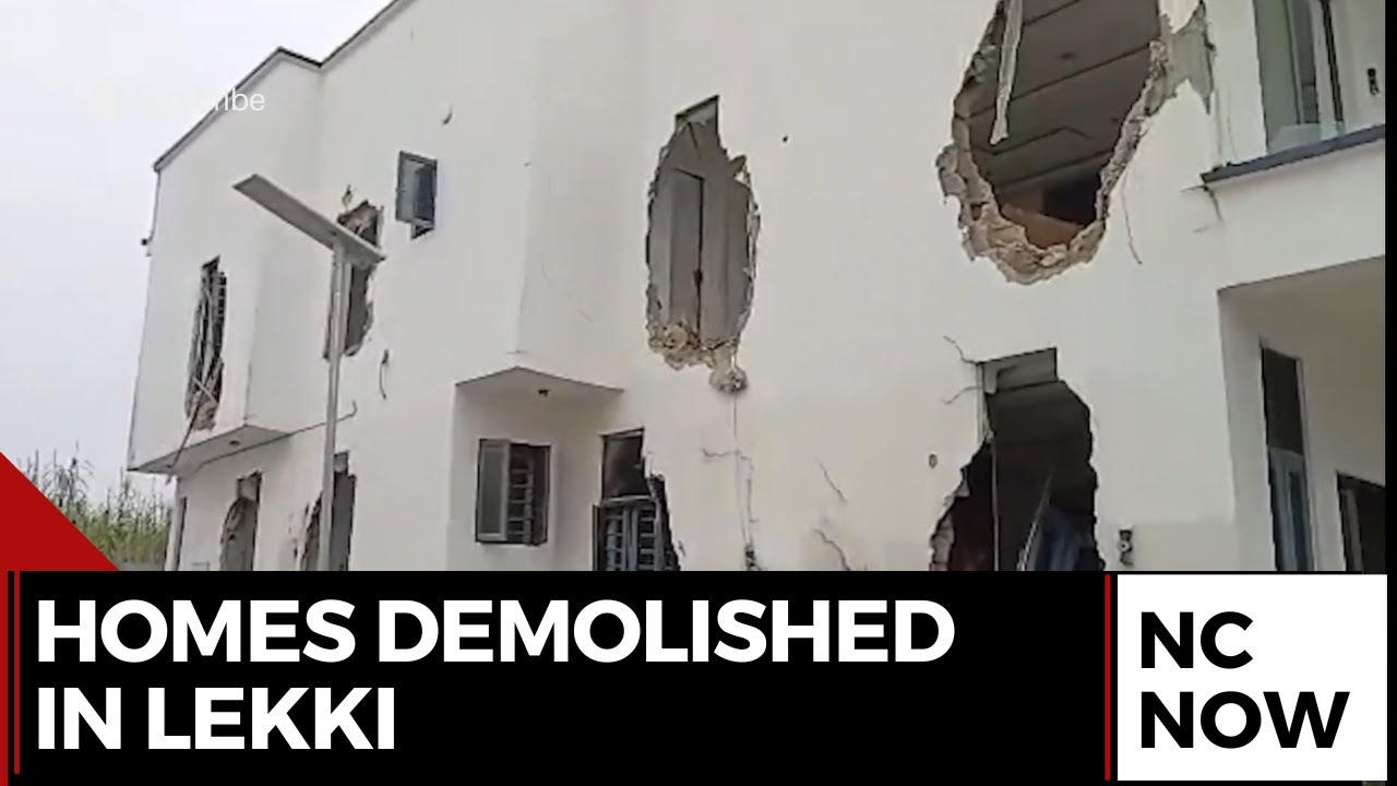 Lagos Demolishes Buildings in Lekki Over Alleged Unapproved Structures