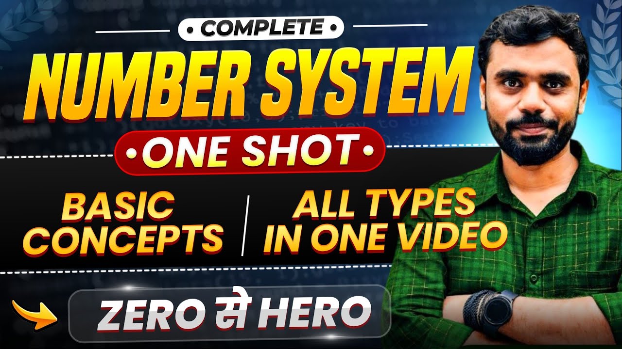 ONE SHOT 🔥 Number System के सभी धुरंधर टाइप 🔥 by Aditya Ranjan Sir Maths | Short Trick 