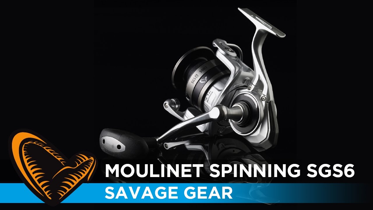 Moulinet mer spinning SGS6 de Savage Gear