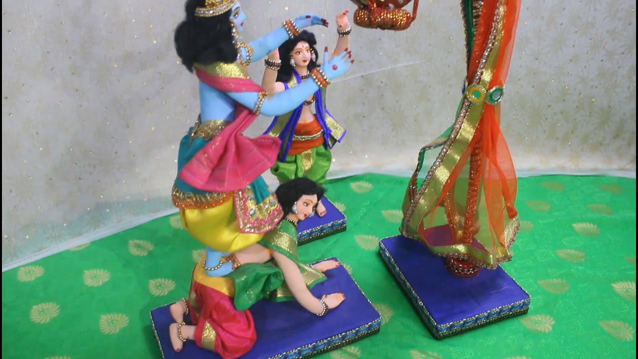 makhan chor l doll display l cloth doll making l vandana craft l how to make doll