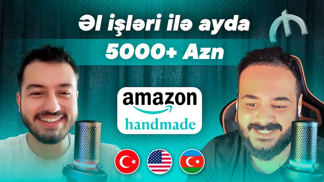 Amazon Handmade ilə Əl İşlərini Sataraq Online Pul Qazan