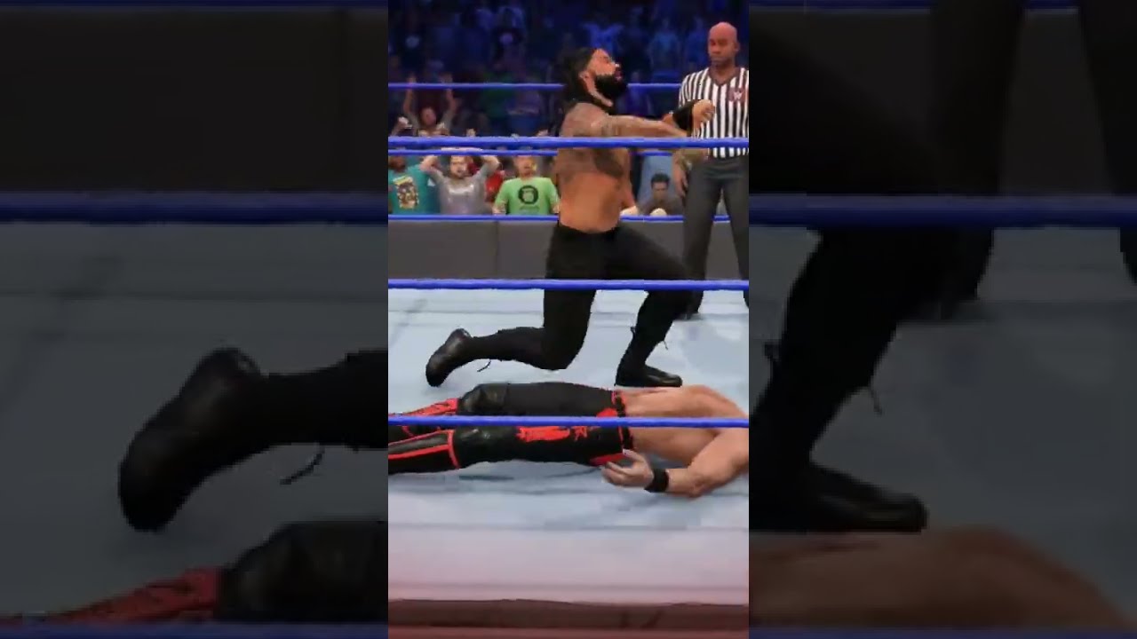 WWE 2K22 Roman Reigns Spear : WWE 2K22 Finisher (Roman Reigns)