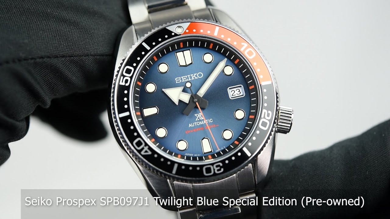 Seiko Prospex SPB097J1 SPB097 Twilight Blue Special Edition (Pre-owned)