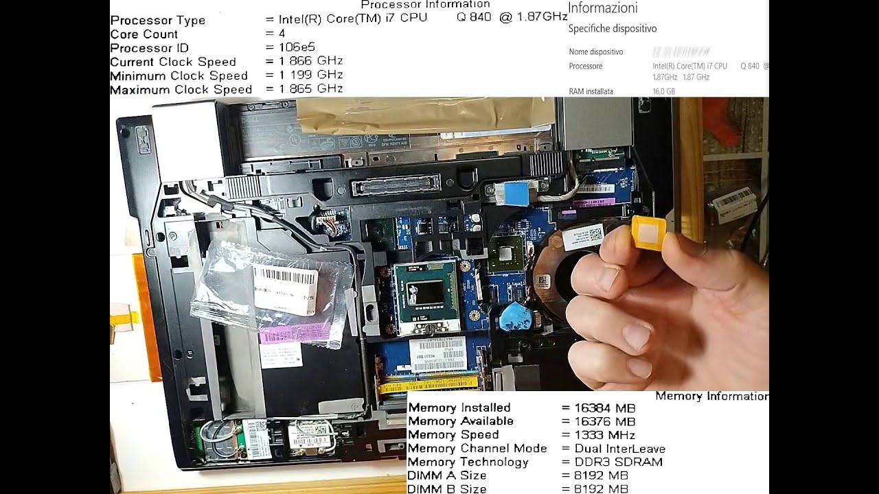 Dell Latitude E6410 16GB RAM on latest BIOS in 2023 with: i7 QUAD core, GPU Copper Pad, 2 SSD n MODS