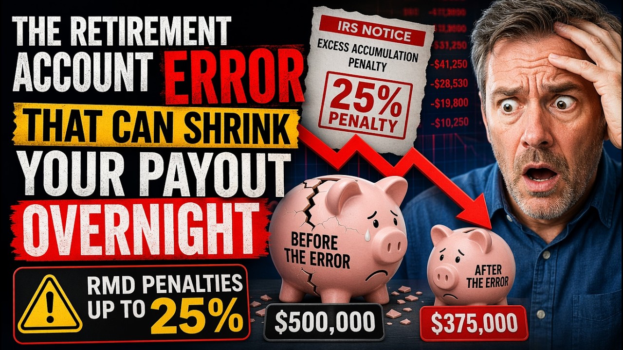 The Retirement Account Error That Can Shrink Your Payout Overnight &mdash; RMD Penalties Up to 25%