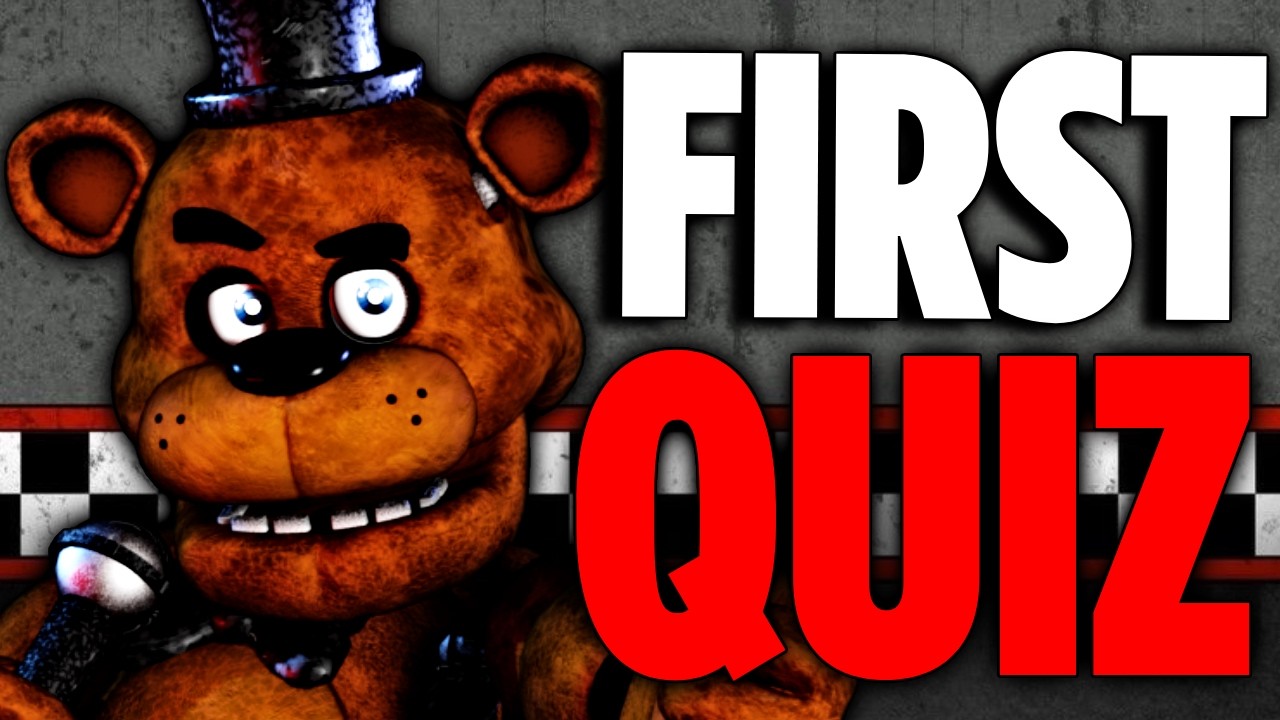 I Took My FIRST FNAF QUIZ