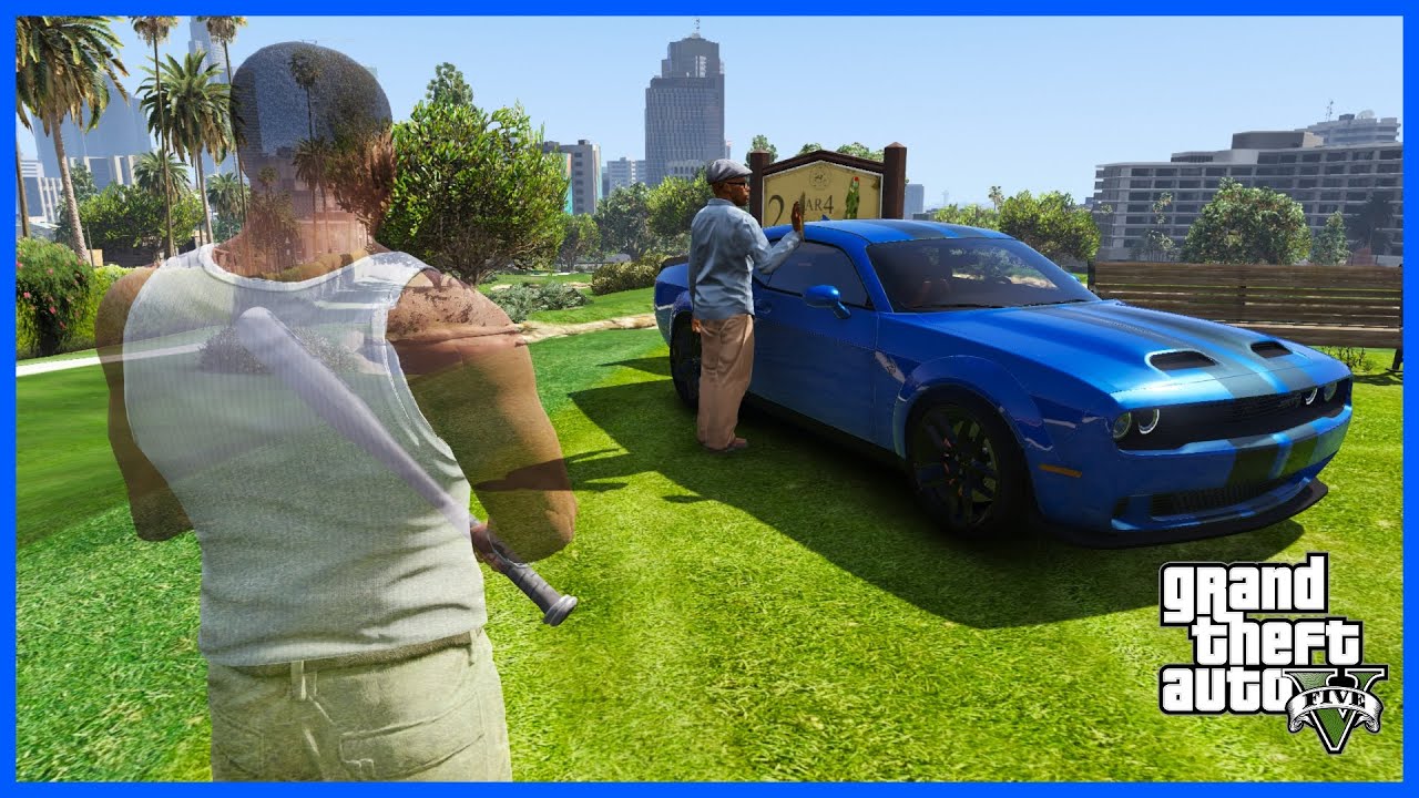 HRAJU JAKO NEVIDITELNÝ NÁJEMNÝ VRAH! (GTA 5 Módy)