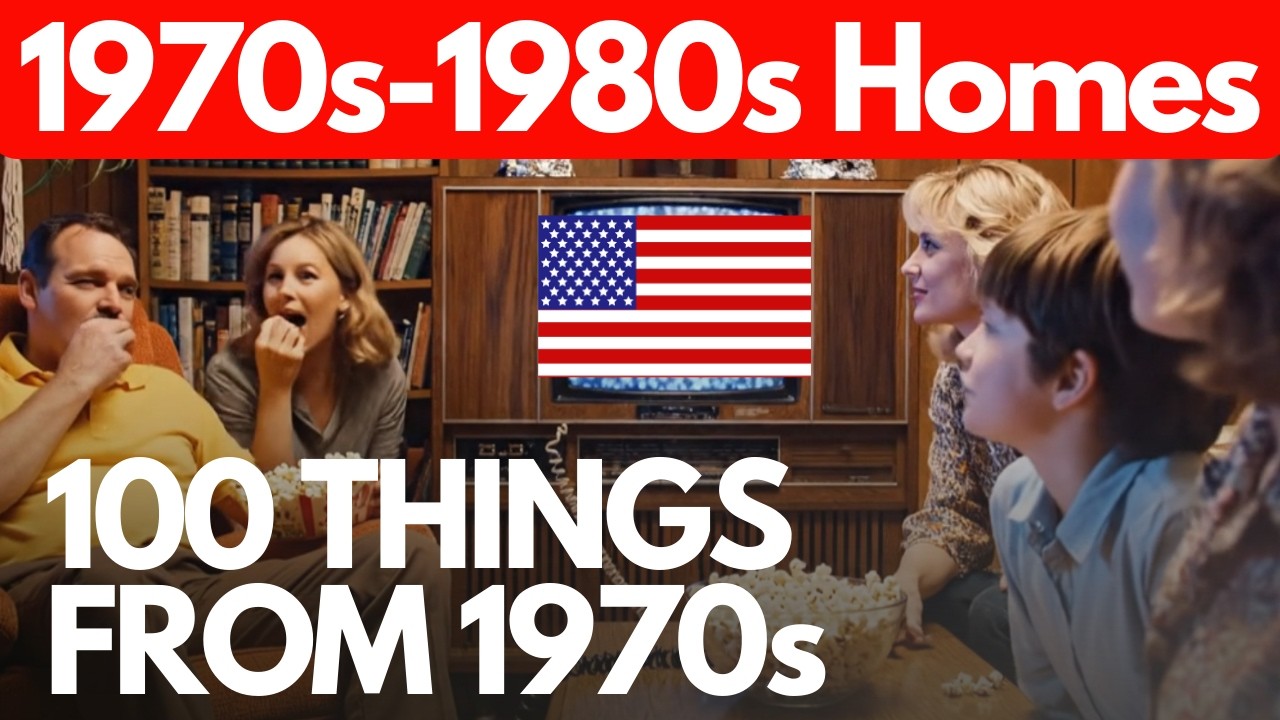 100 Things Every American Home Had in the 1970s-1980s That Disappeared Forever