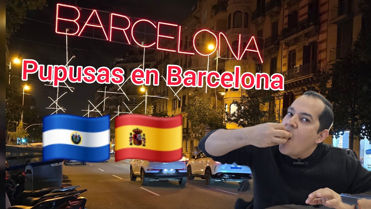 COMIENDO Pupusas en Barcelona como un LOCAL en 2024