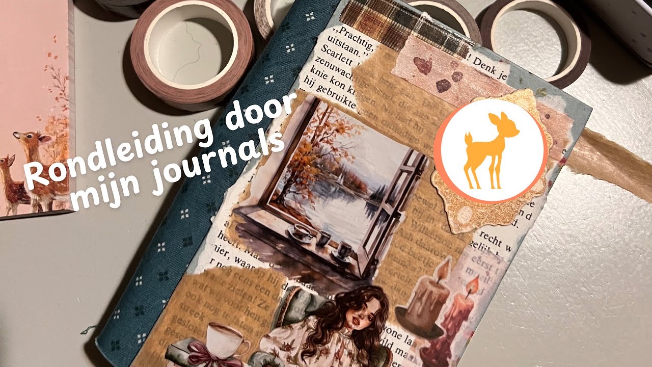 Rondleiding door mijn journals en een pagina maken