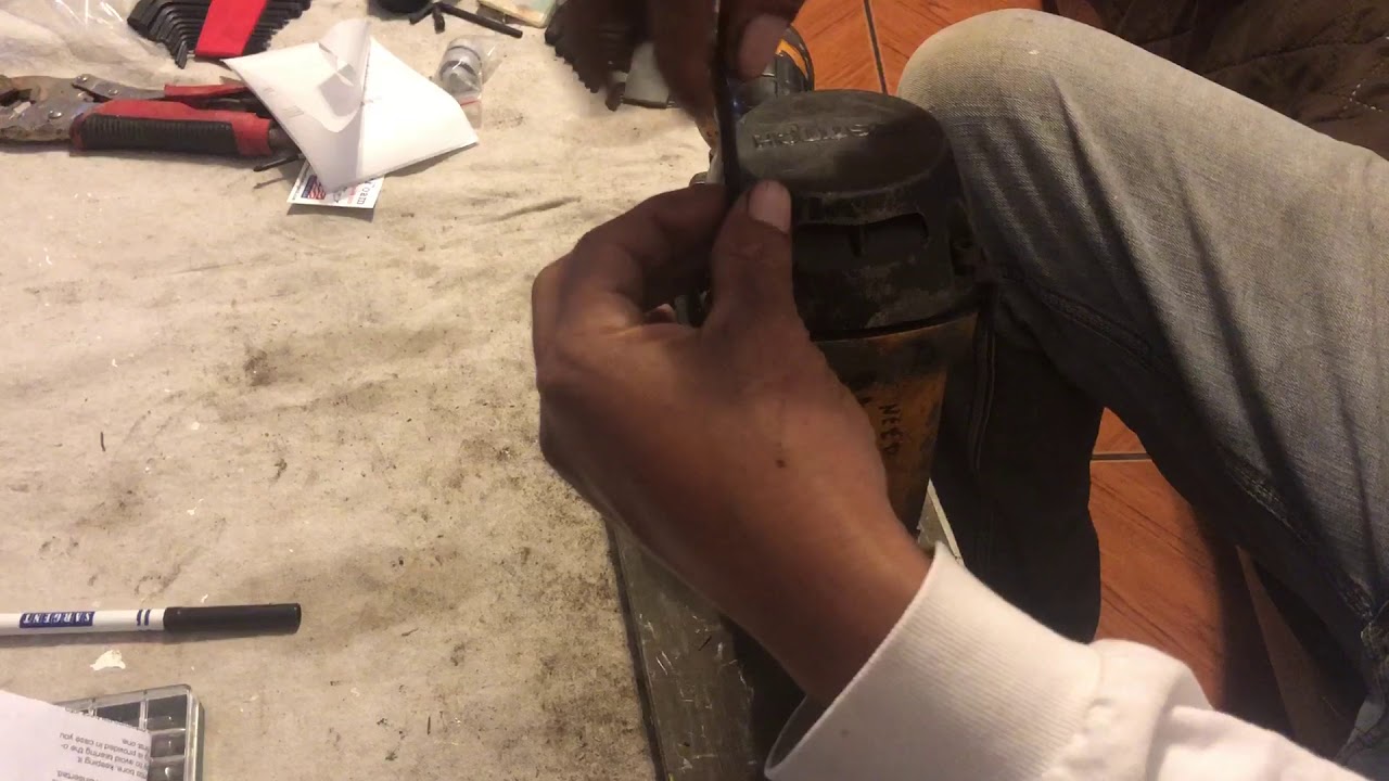 Como arreglar pistola bostitch de techos
