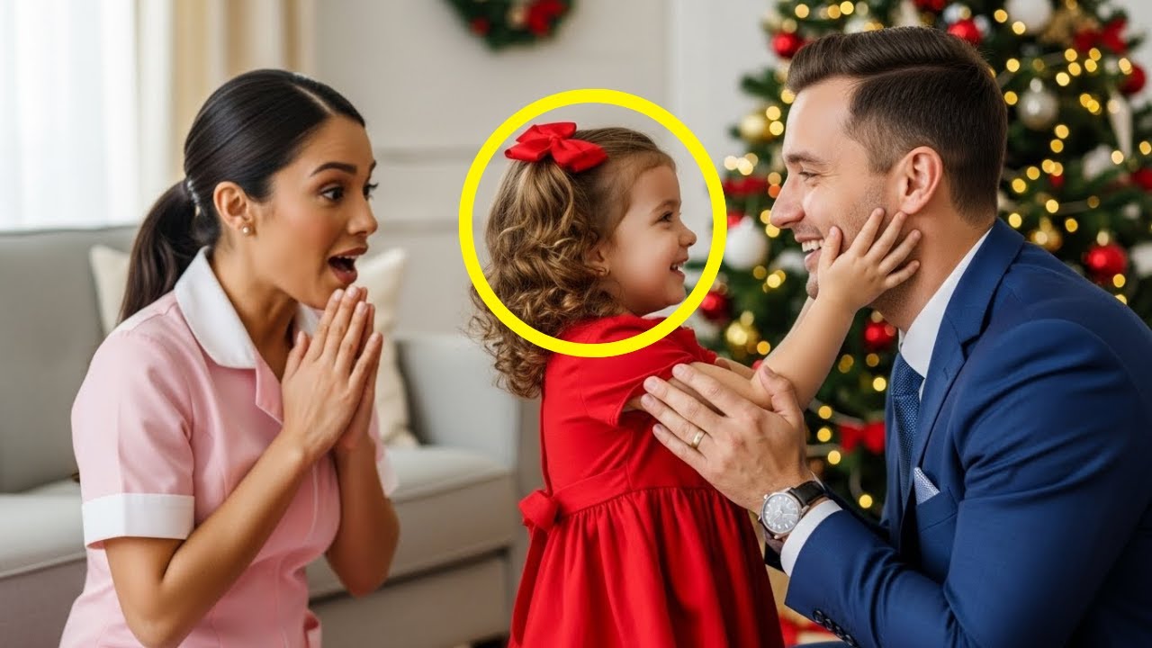 HÁ 7 ANOS O EMPRESÁRIO VIÚVO PASSAVA O NATAL SOZINHO... ATÉ QUE A FILHA DA BABÁ MUDOU TUDO!