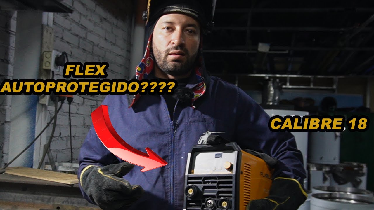TODO lo que NECESITAS para soldar con FLEX AUTOPROTEGIDO en la FURIUS FLEX 121