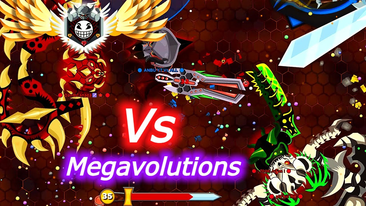 INSANE DOMINATION | Defeating Megavolutions I–IV + Epic High-Level Gameplay in Evowars.io