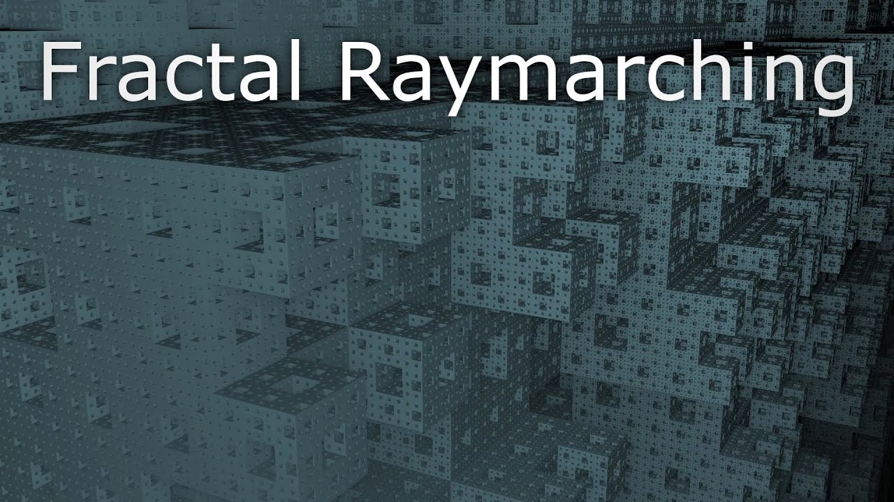 Fractal Raymarching: Menger Sponge