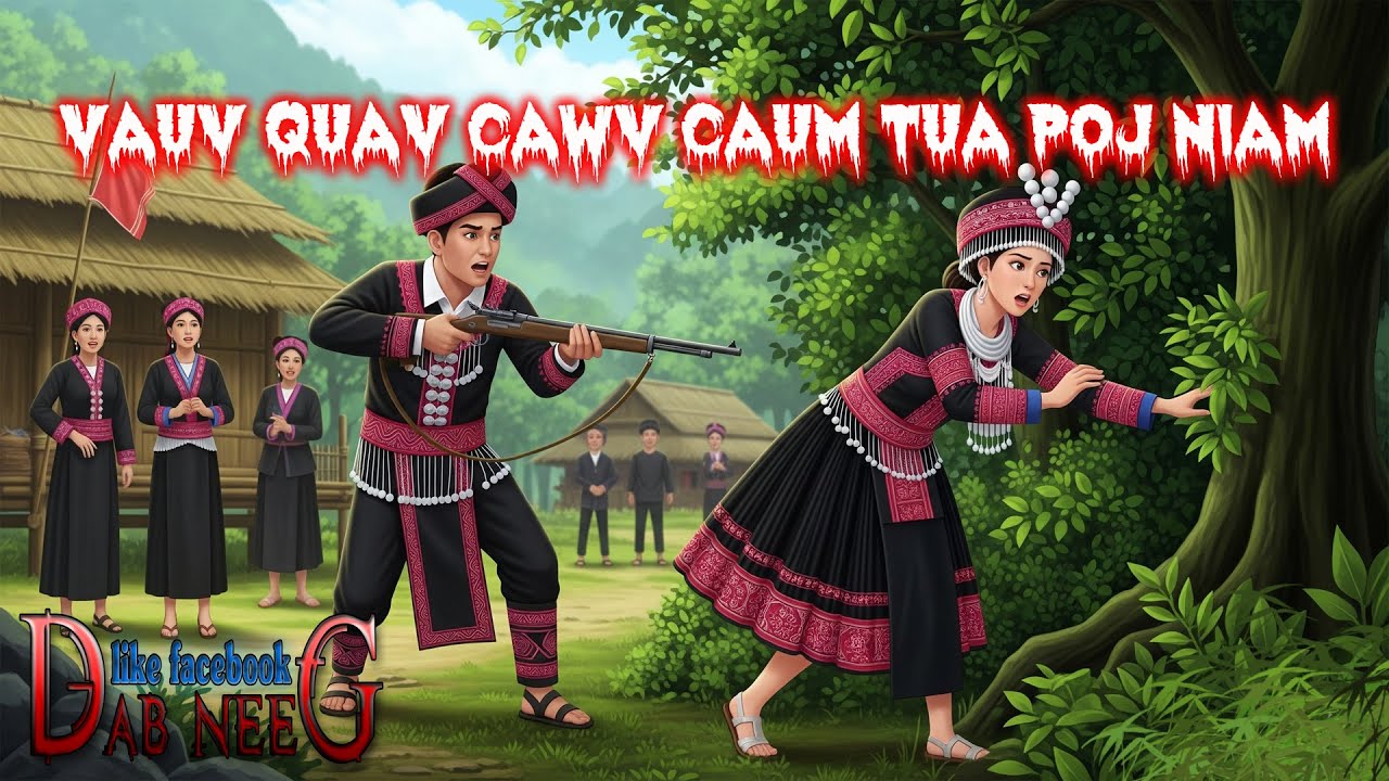 dab neeg 2084 vauv quav cawv caum tua poj niam เขยขี้เมา