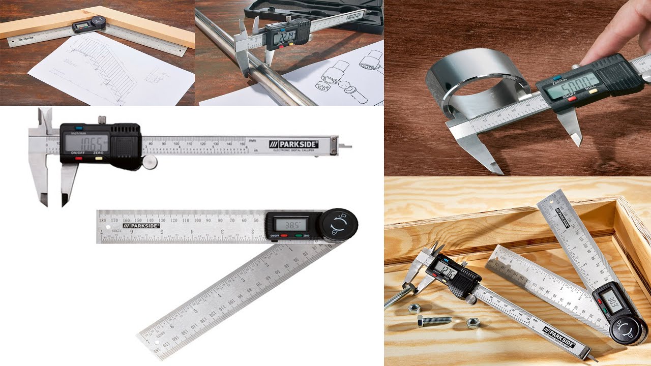 Parkside Digital Calliper & Angle Finder