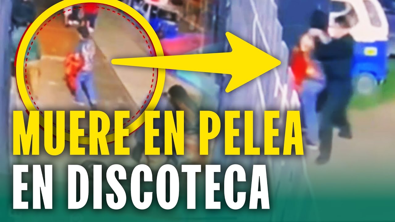 Vuelve a discoteca por su cerveza, vigilante lo empuja y muere al instante: 