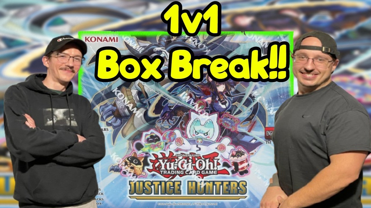 1v1 Box Break Off!! Justice Hunters Yu-Gi-Oh!
