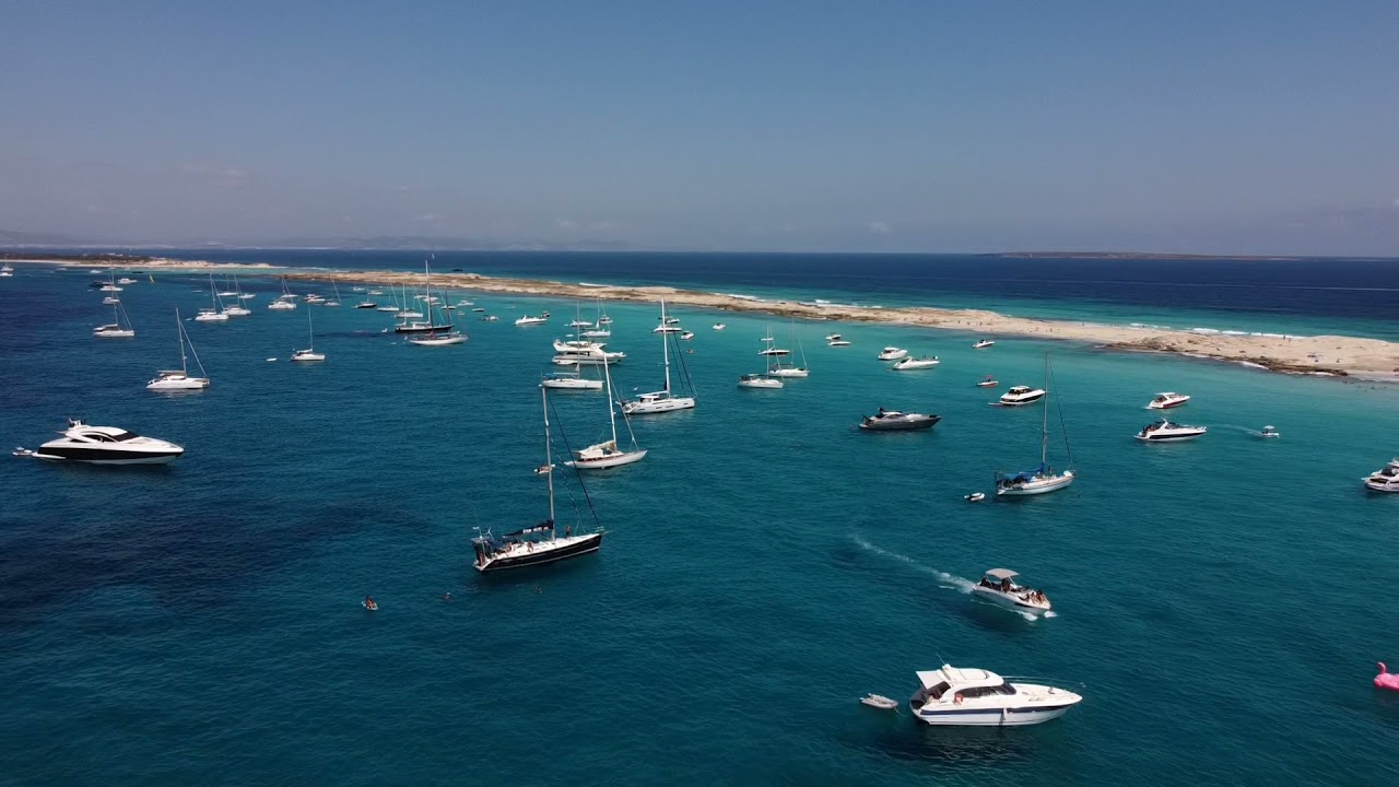 Ibiza y Formenetera en barco velero ( Cuevas de Cala Saona, delfines, illetes, Espalmador) CHARTER