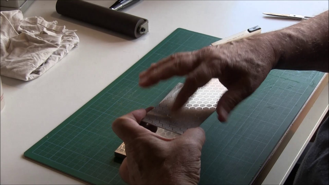Reparación de una placa diamantada