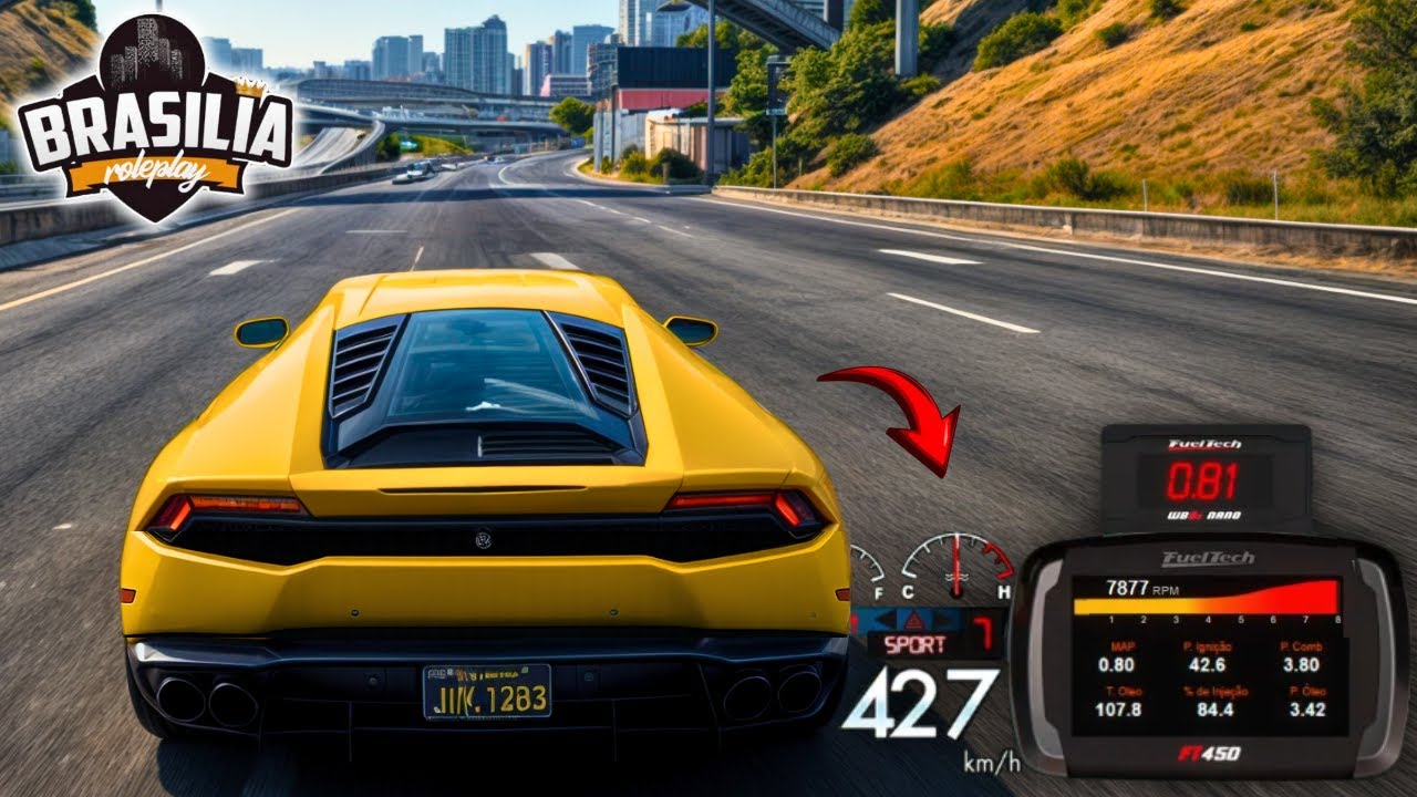 427 KM/H COM APENAS 2 PEÇAS NA HURACAN! 😱 Ep. 28