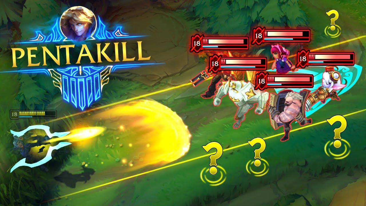 PERFECT PENTAKILL MOMENTS IN LEAGUE OF LEGENDS #12
