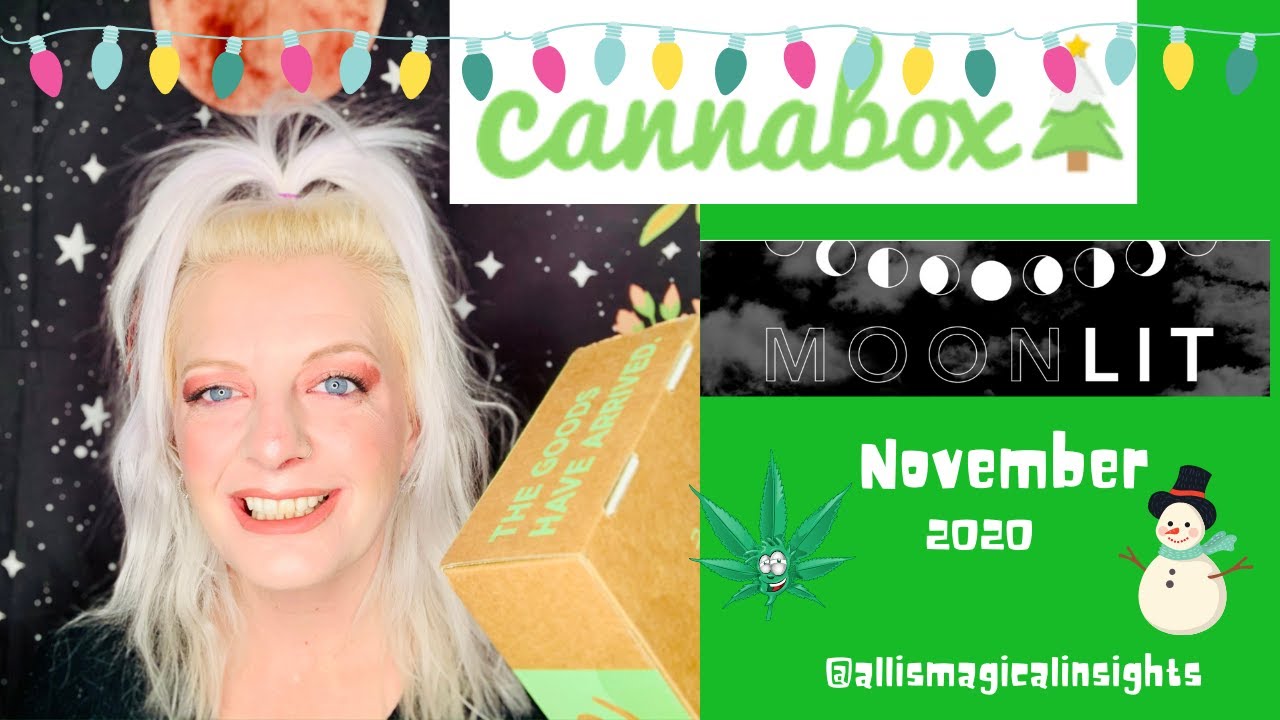 Cannabox November 2020 | Moon Lit Themed | #janeWest | unboxing & Review