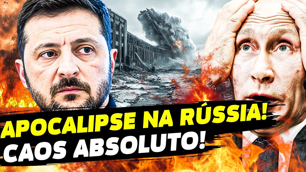 💥 Rússia em colapso! Explosões! Incêndios! Blackouts! Frio mortal! Fim do sistema de Putin!
